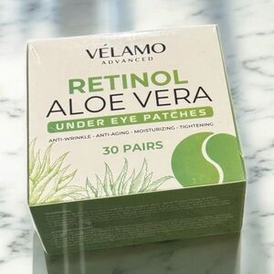 🆕🎁VeLamo Advanced Retinol Aloe Vera Under Eye Patches